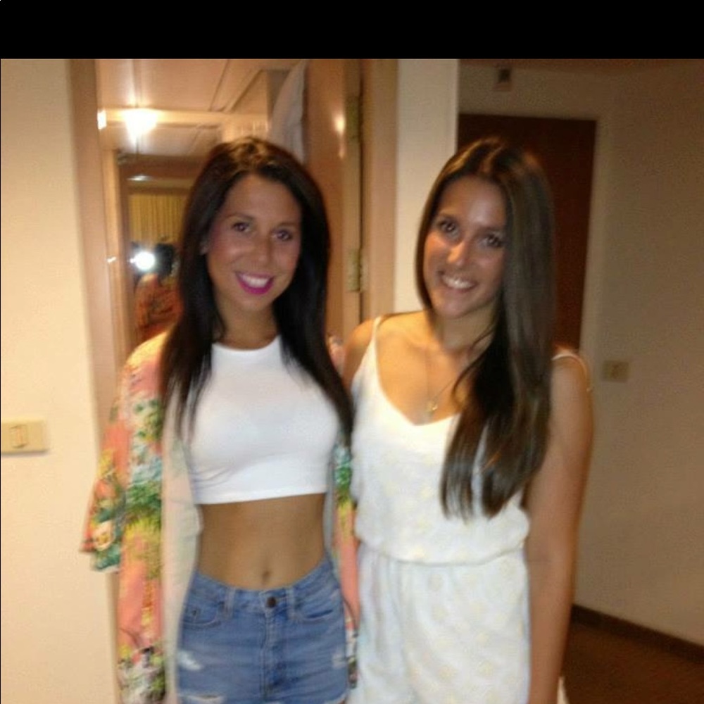 ZARA Orange/ multi color floral kimono jacket.